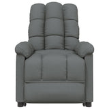 Fauteuil inclinable Gris foncé Tissu