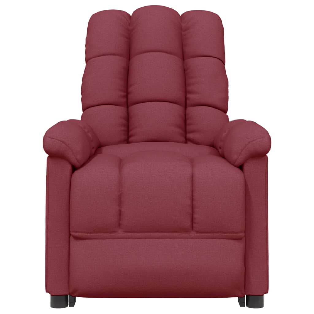 Fauteuil inclinable Rouge bordeaux Tissu