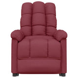 Fauteuil inclinable Rouge bordeaux Tissu