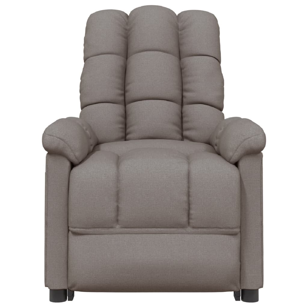 Fauteuil inclinable Taupe Tissu