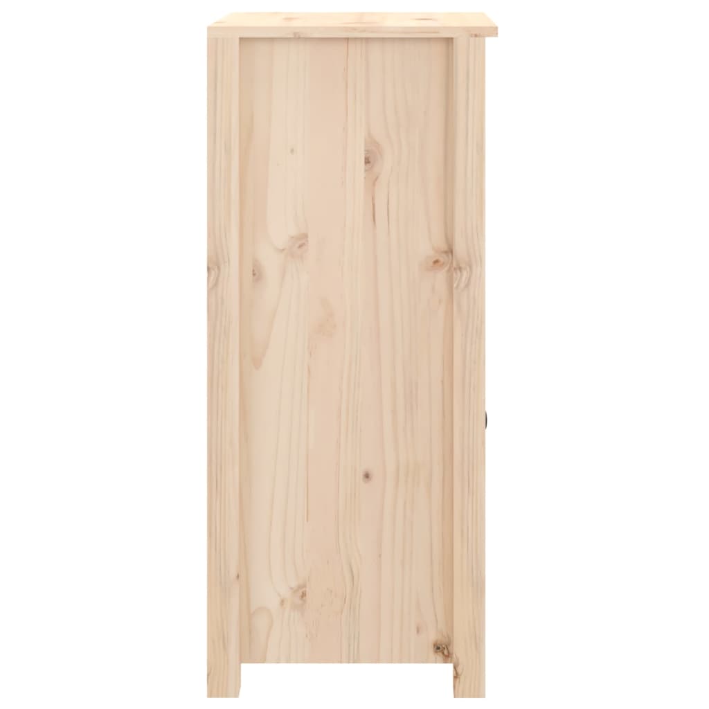 Buffets 2 pcs 40x35x80 cm bois massif de pin