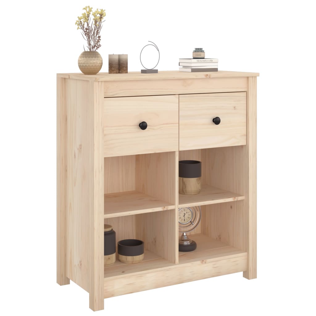 Sideboard 70x35x80 cm Solid pine wood