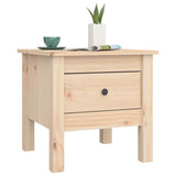 Table d'appoint 40x40x39 cm Bois massif de pin