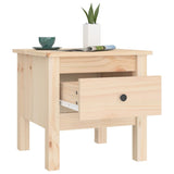 Side tables 2 pcs 40x40x39 cm Solid pine wood