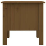 Table d'appoint Marron miel 40x40x39 cm Bois massif de pin