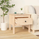 Table d'appoint 50x50x49 cm Bois massif de pin