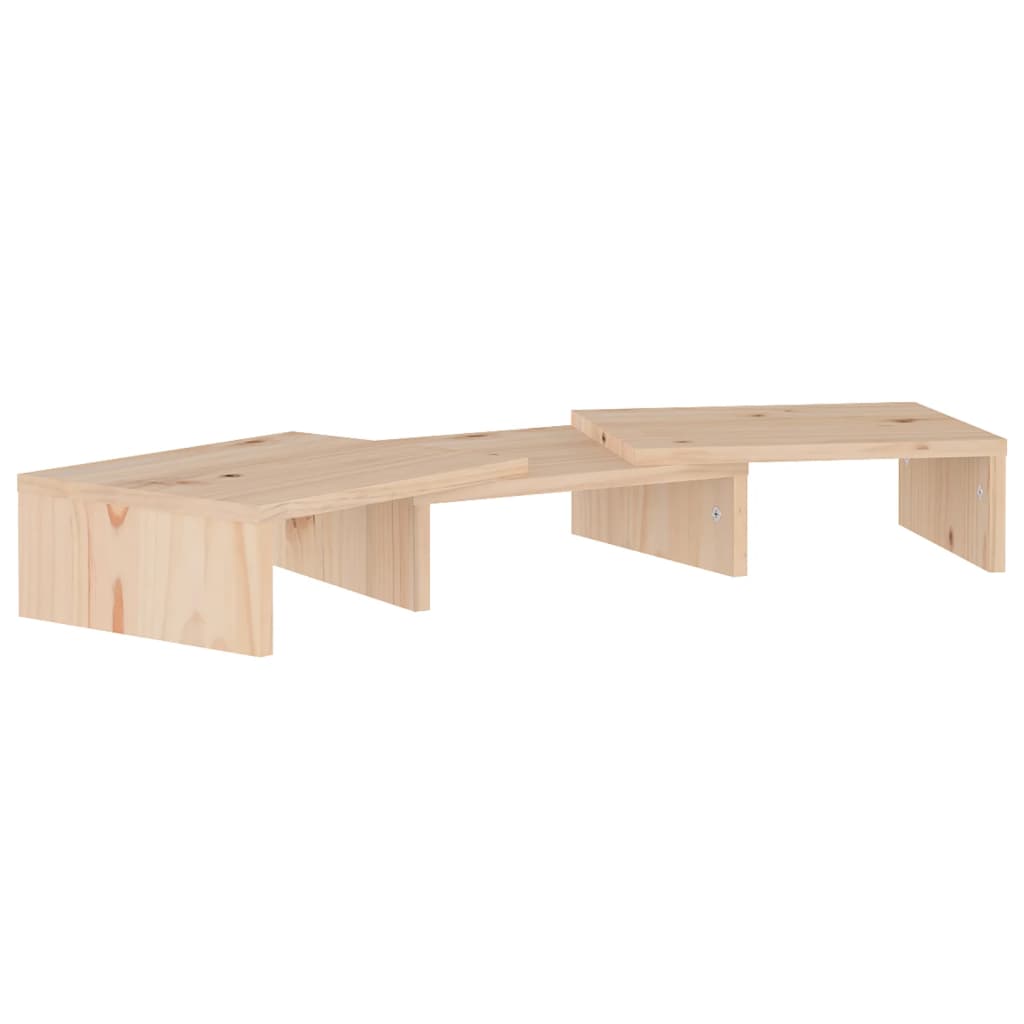 Support pour moniteur 60x24x10,5 cm Bois de pin solide