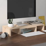 Monitor stand 60x24x10.5 cm Solid pine wood