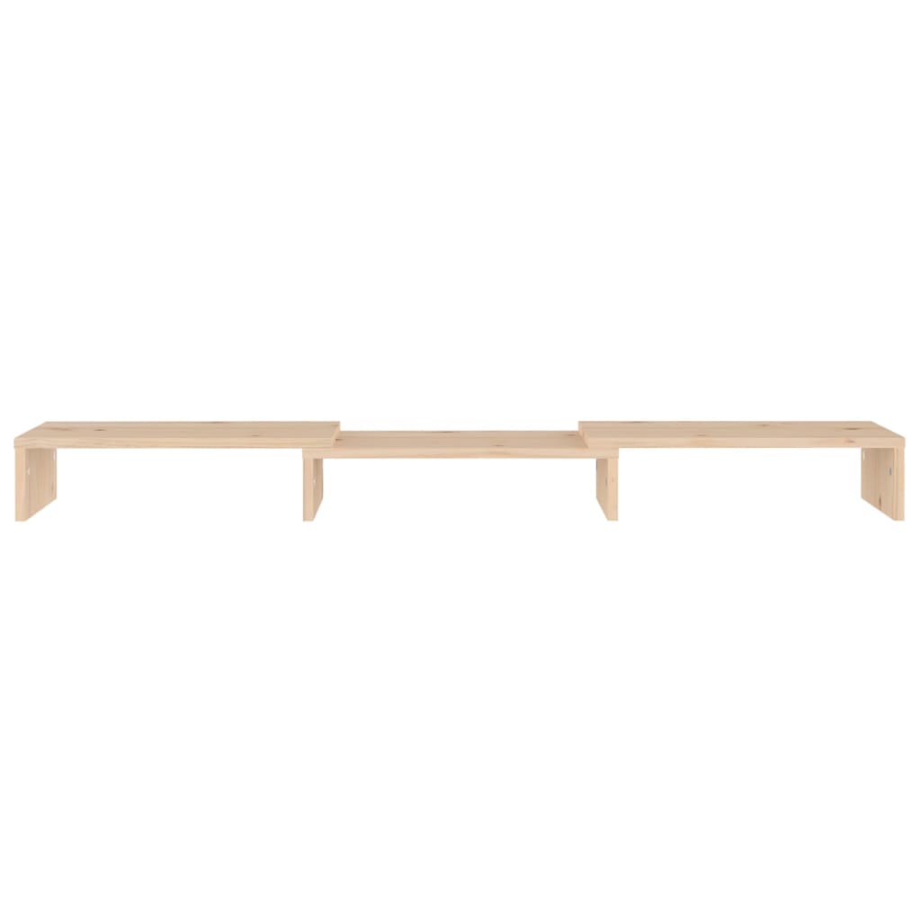 Support pour moniteur 80x24x10,5 cm Bois de pin solide