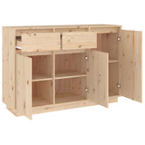 Buffet 110x34x75 cm bois massif de pin