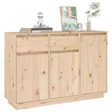 Sideboard 110x34x75 cm aus massivem Kiefernholz