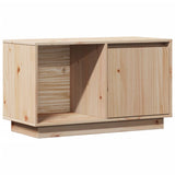 TV cabinet 74x35x44 cm Solid pine wood