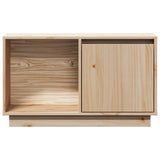 TV cabinet 74x35x44 cm Solid pine wood