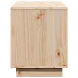 Meuble TV 110,5x35x44 cm Bois de pin massif