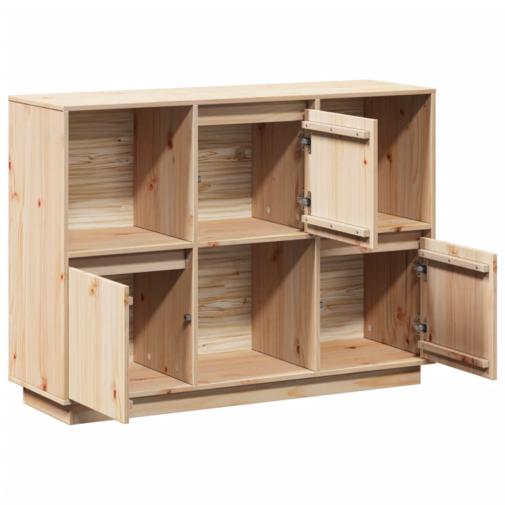 Buffet 110,5x35x80 cm Bois massif de pin