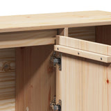 Buffet 110,5x35x80 cm Bois massif de pin