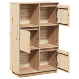 Buffet haut 74x35x117 cm Bois massif de pin