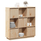 Buffet 110,5x35x117 cm Bois de pin massif