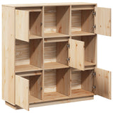 Buffet 110,5x35x117 cm Bois de pin massif