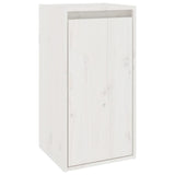 Meubles TV 2 pcs Blanc Bois massif de pin