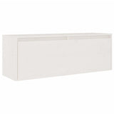 Meubles TV 2 pcs Blanc Bois massif de pin