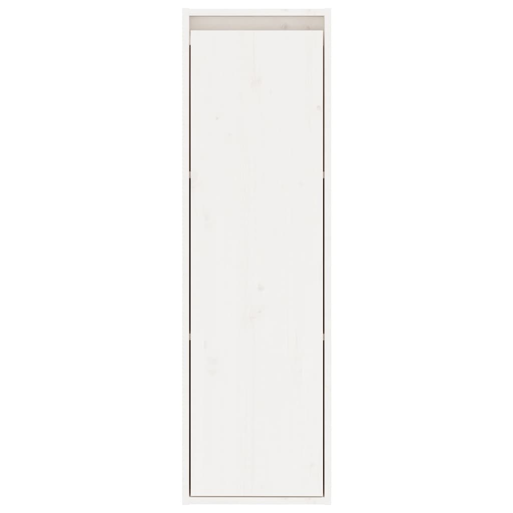 Meubles TV 3 pcs Blanc Bois massif de pin