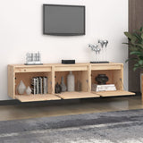 Meubles TV 3 pcs Bois massif de pin