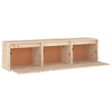 3 pcs TV cabinet Solid pine wood