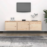 3 pcs TV cabinet Solid pine wood