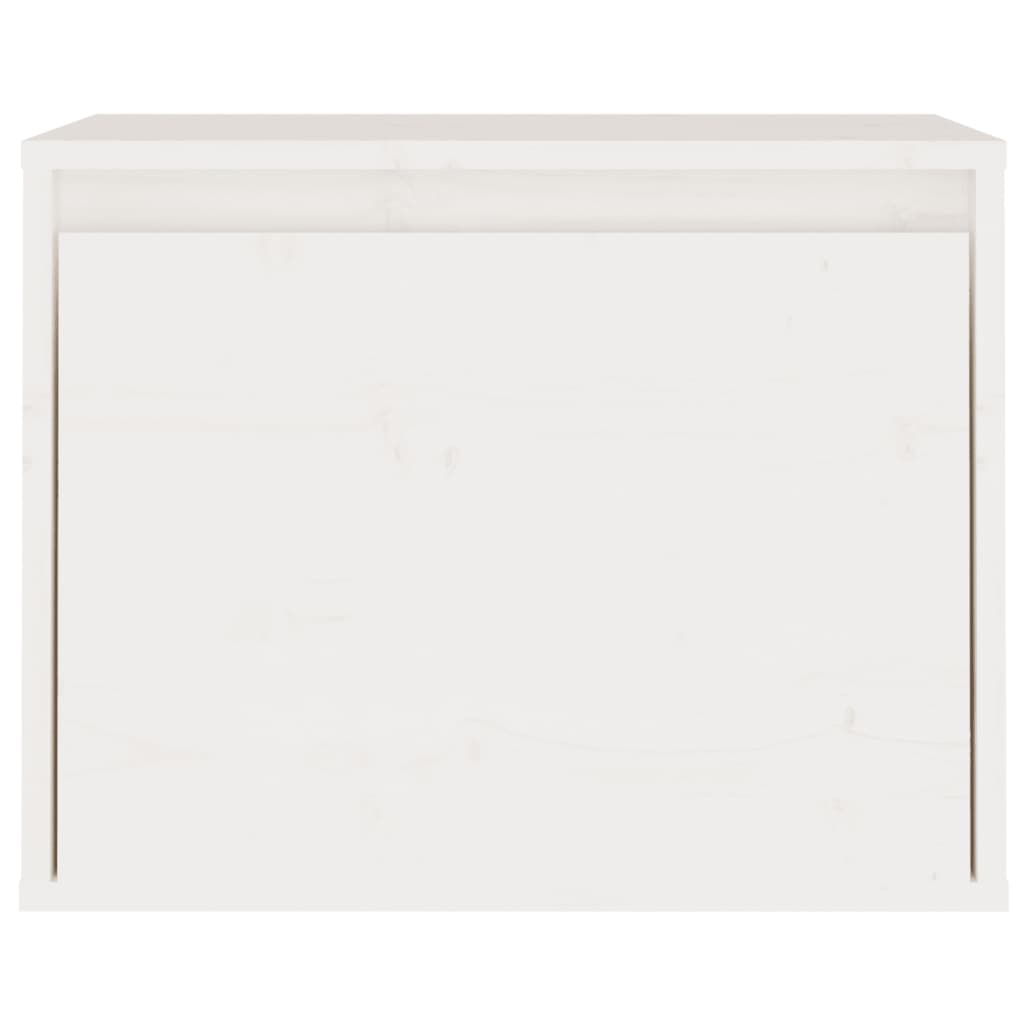 Meubles TV 3 pcs Blanc Bois massif de pin