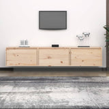 3 pcs TV cabinet solid pine wood