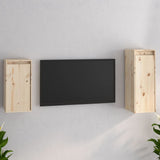 Meubles TV 2 pcs Bois massif de pin