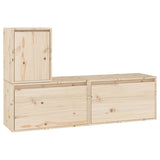 Meubles TV 3 pcs Bois massif de pin