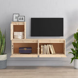 3 pcs TV cabinet Solid pine wood