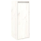 6 pcs TV cabinet White Solid pine wood