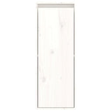 TV cabinet 4 pcs White Solid pine wood