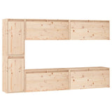 Meubles TV 6 pcs Bois massif de pin