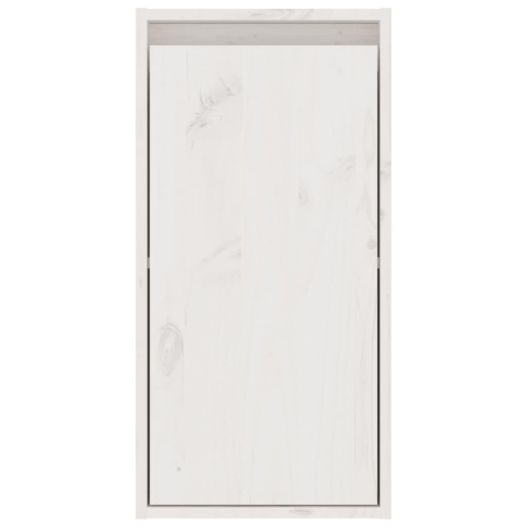 Meubles TV 6 pcs Blanc Bois massif de pin