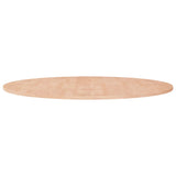 Round table top Ø90x1.5 cm Untreated solid oak wood