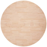 Round table top Ø60x4 cm Untreated solid oak wood