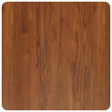 Square table top Dark brown 60x60x4cm Treated oak wood