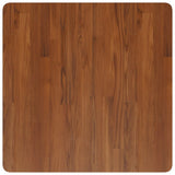 Square table top Dark brown 70x70x4cm Treated oak wood