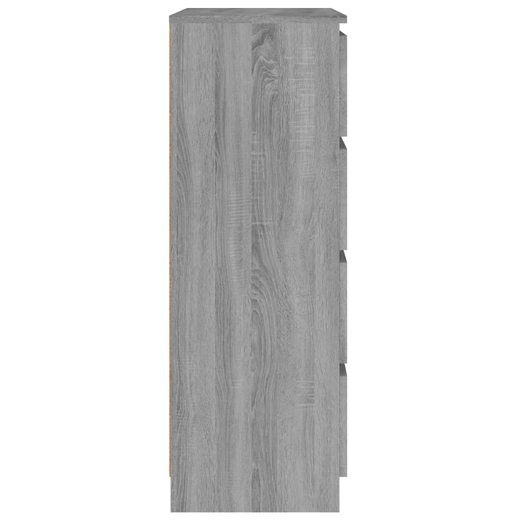 Buffet Sonoma gris 60x35x98,5 cm Bois d'ingénierie