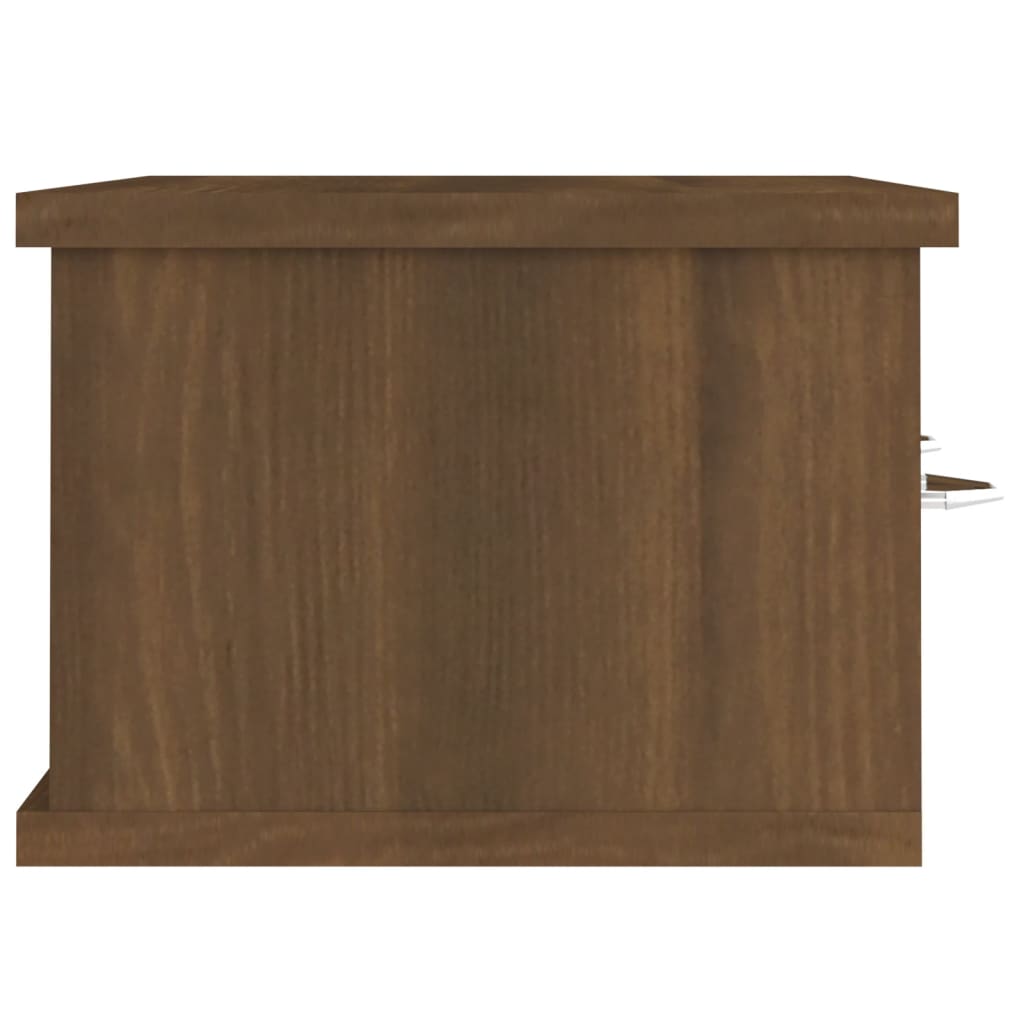 Armoire murale Chêne marron 60x26x18,5 cm Bois d'ingénierie