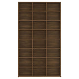 Armoire à CD Chêne marron 102x23x177,5 cm Bois d'ingénierie