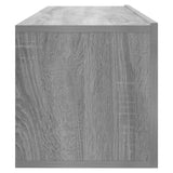 Sonoma Grey TV Wall Cabinet 100x30x30 cm Engineered Wood