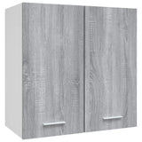 Armoire suspendue Sonoma gris 60x31x60 cm Bois d'ingénierie