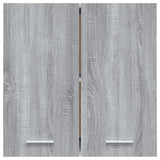 Armoire suspendue Sonoma gris 60x31x60 cm Bois d'ingénierie