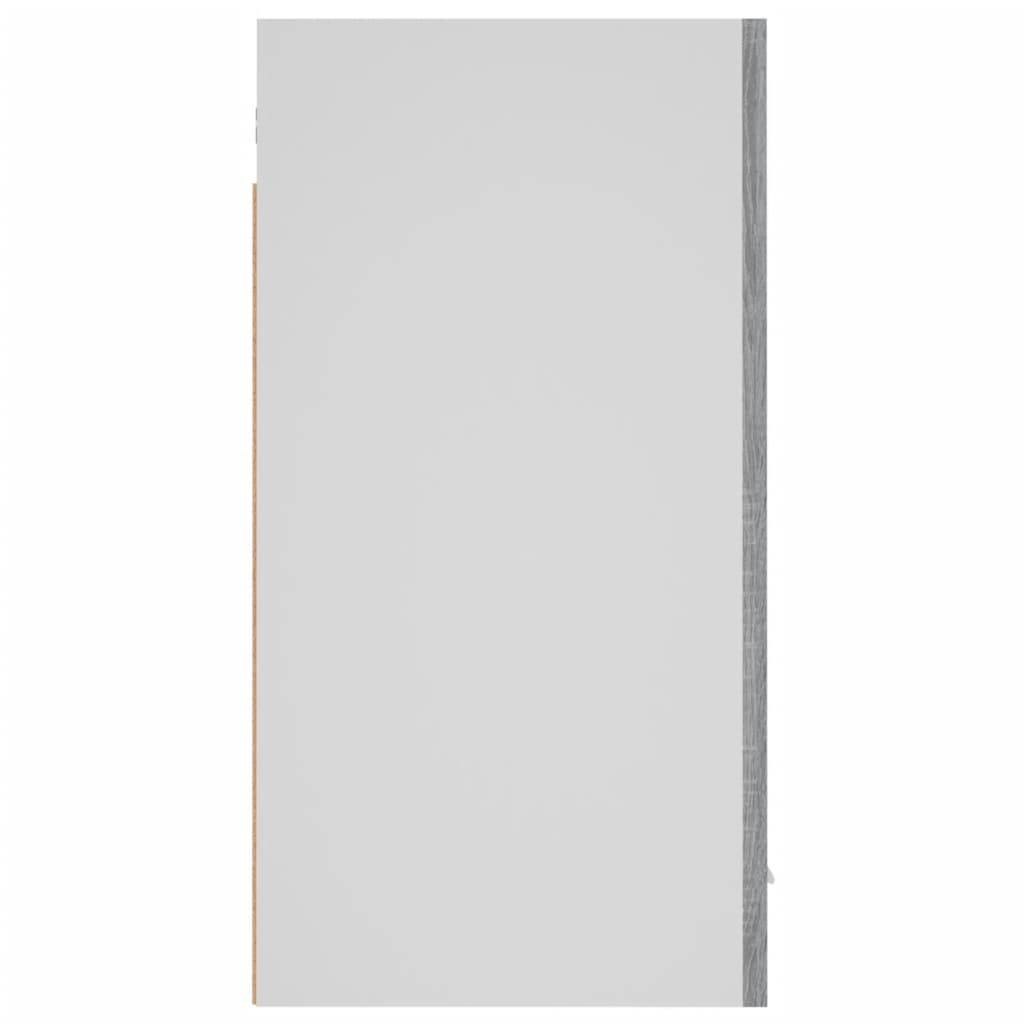 Armoire suspendue Sonoma gris 60x31x60 cm Bois d'ingénierie