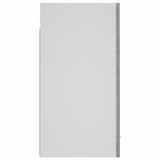 Armoire suspendue Sonoma gris 60x31x60 cm Bois d'ingénierie